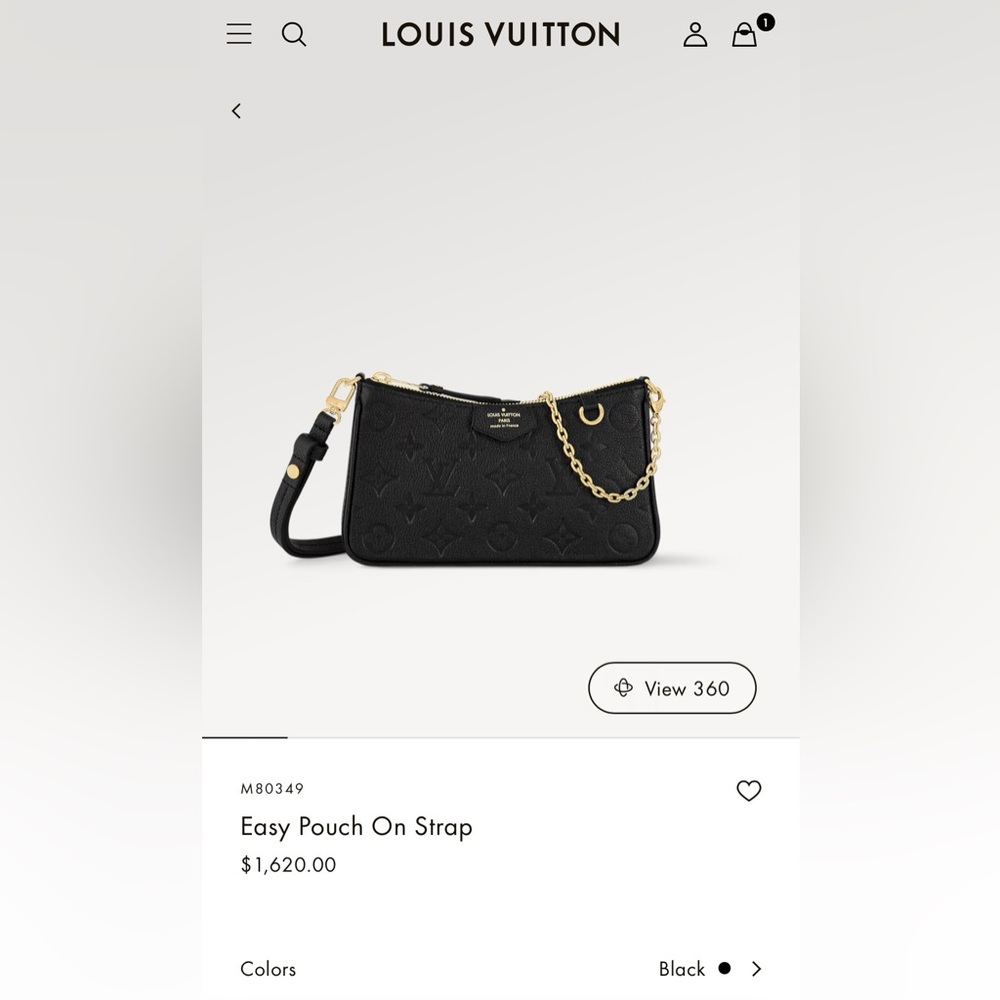 Louis Vuitton - Easy Pouch On Strap EUC